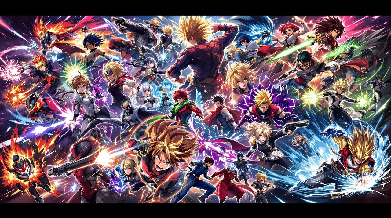 动漫热血季 - 云播影视28专题封面，热血、友情、成长，精选最燃的日本动漫作品，点燃你的青春激情。